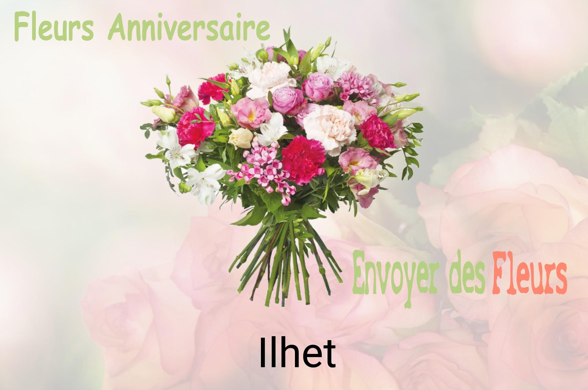Bouquet de fleurs d’anniversaire livré à Ilhet